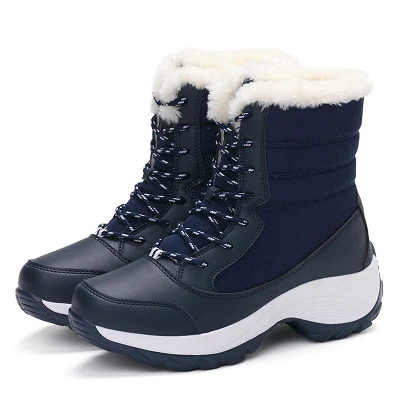 Women’s Waterproof Winter Platform Snow Boots