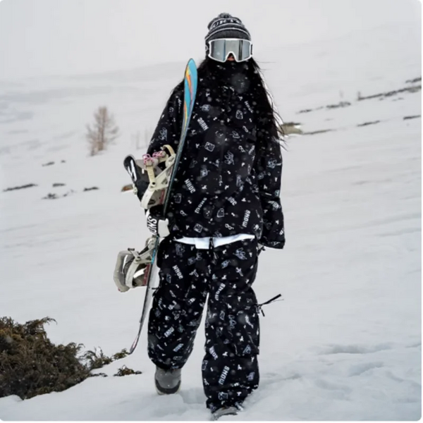 Women’s Waterproof Windproof Ski Suit Set