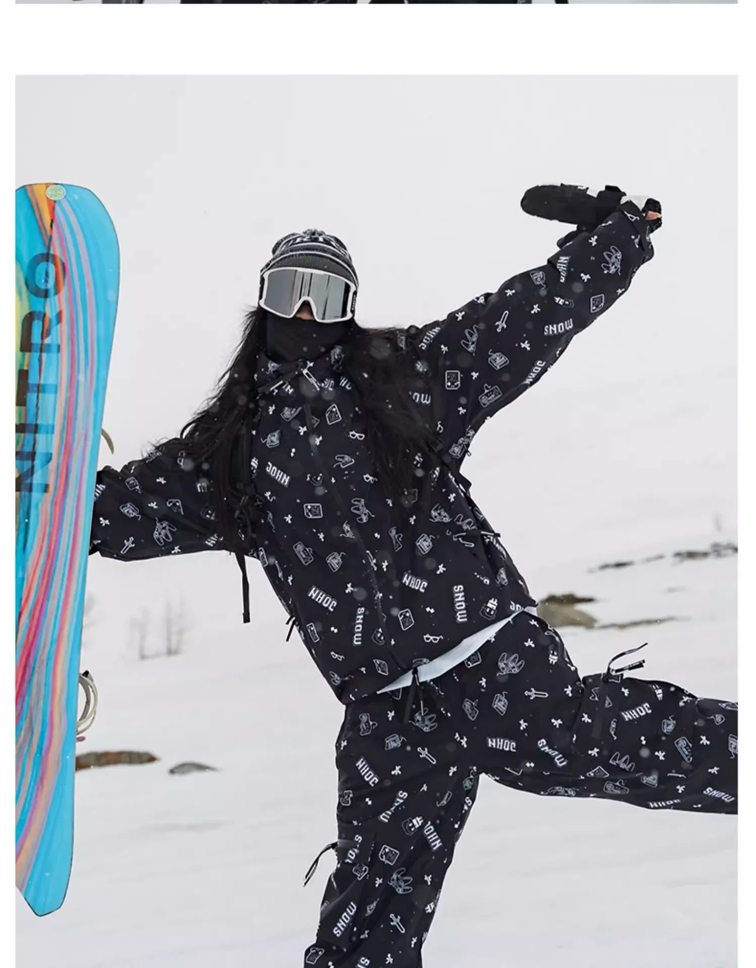 Women’s Waterproof Windproof Ski Suit Set