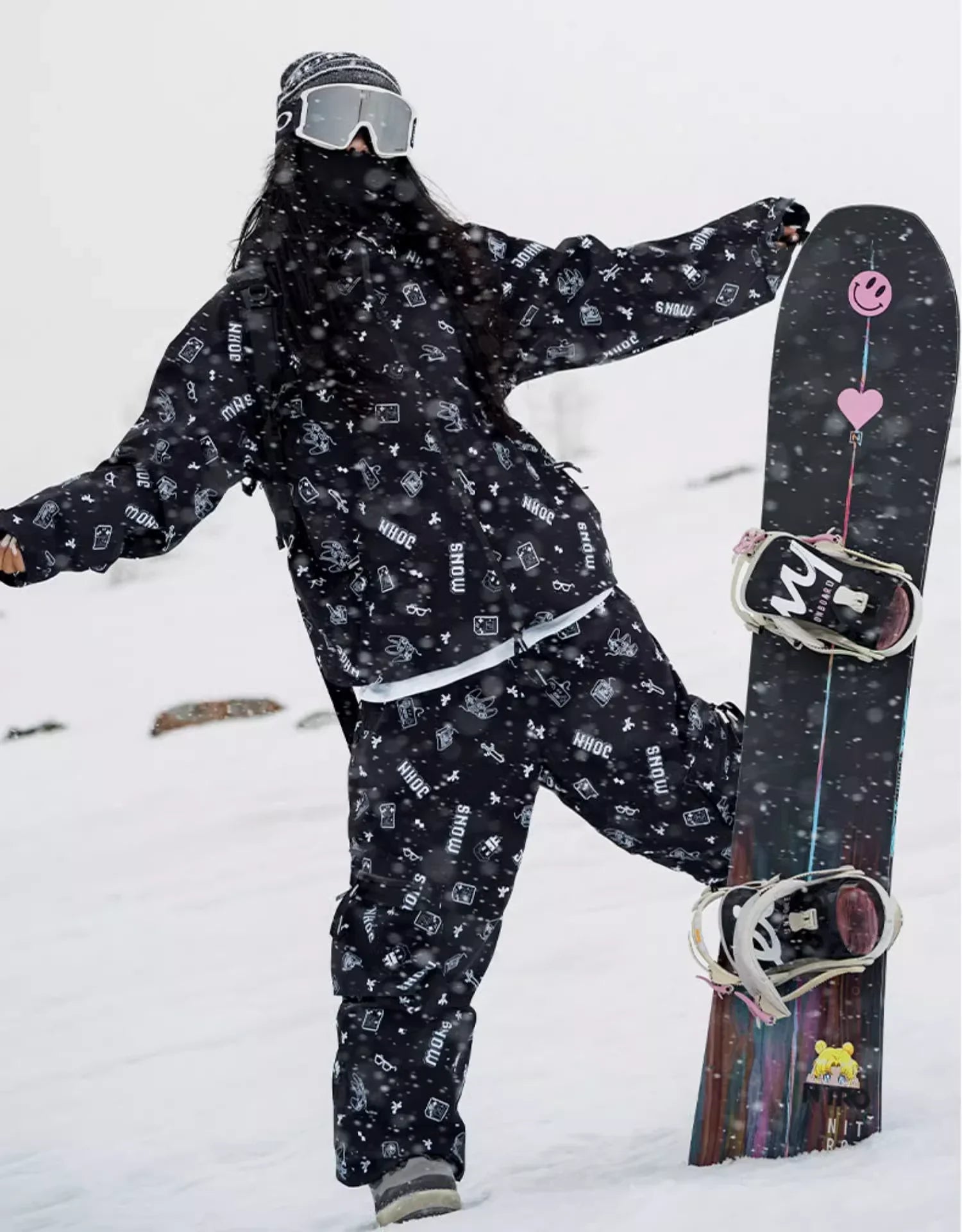 Women’s Waterproof Windproof Ski Suit Set