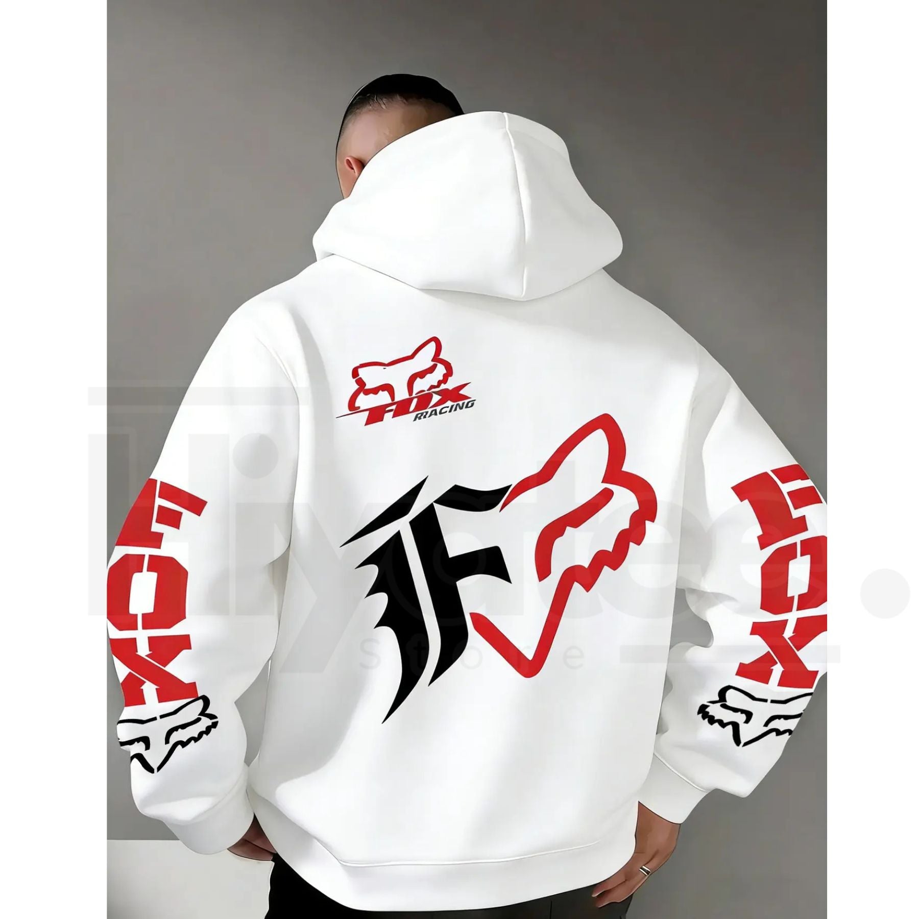 Sport-Themed Outdoor Hoodie Warm Breathable Cotton Blend Pullover