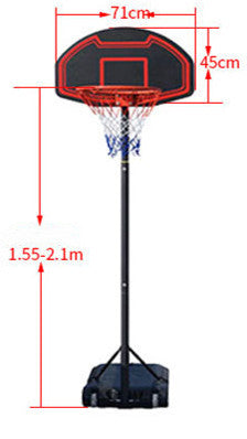 Adjustable Outdoor Basketball Stand for Kids and Teens