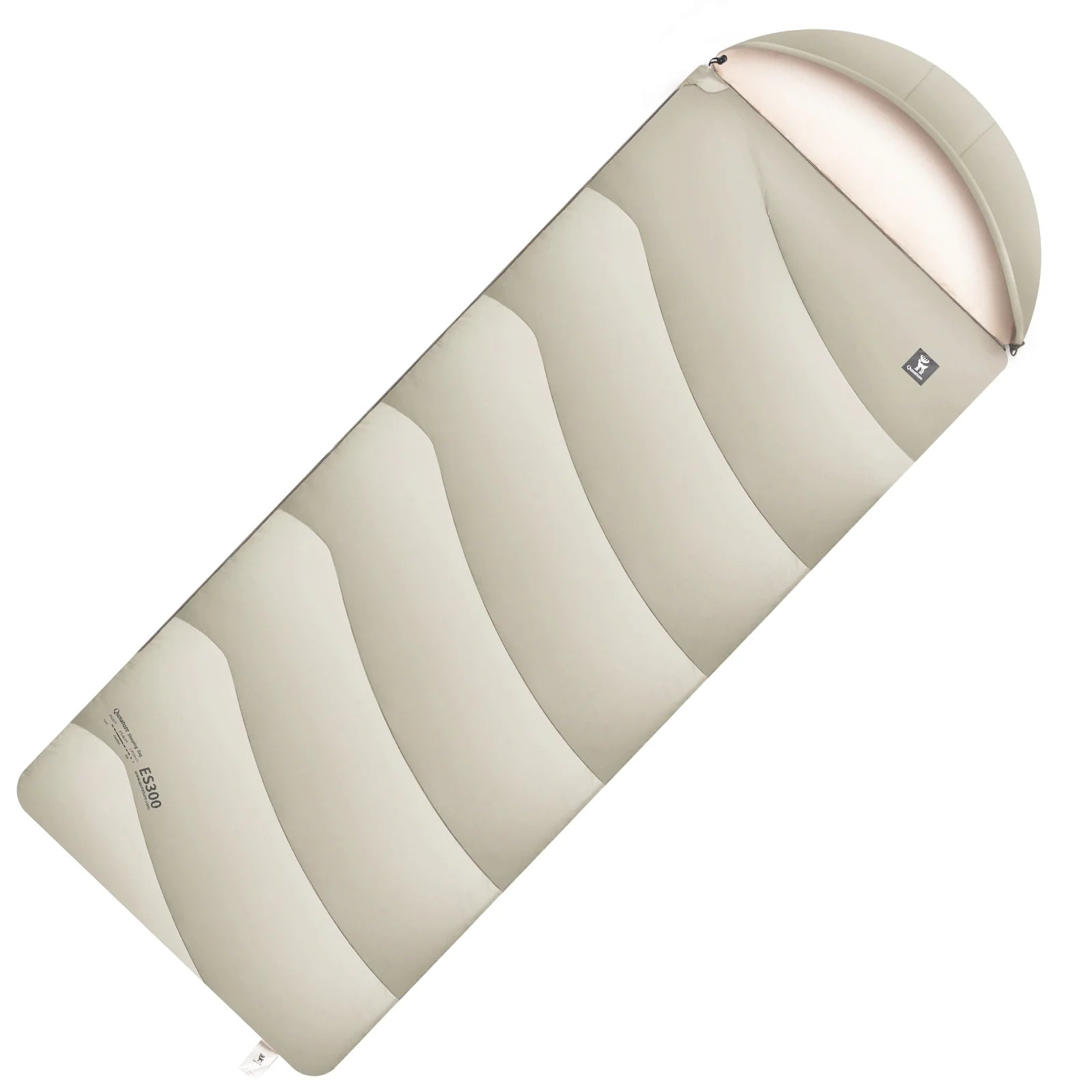 Portable Cotton Envelope Sleeping Bag with Compression Sack