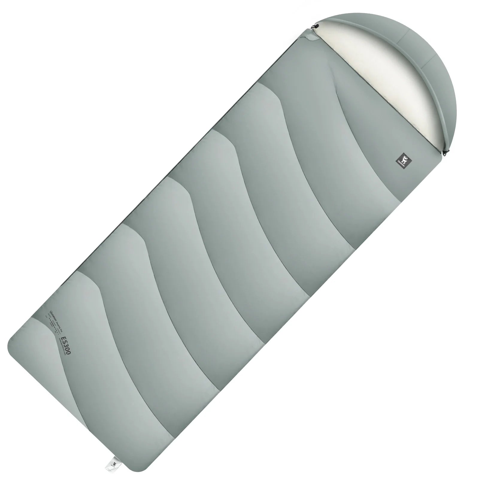 Portable Cotton Envelope Sleeping Bag with Compression Sack