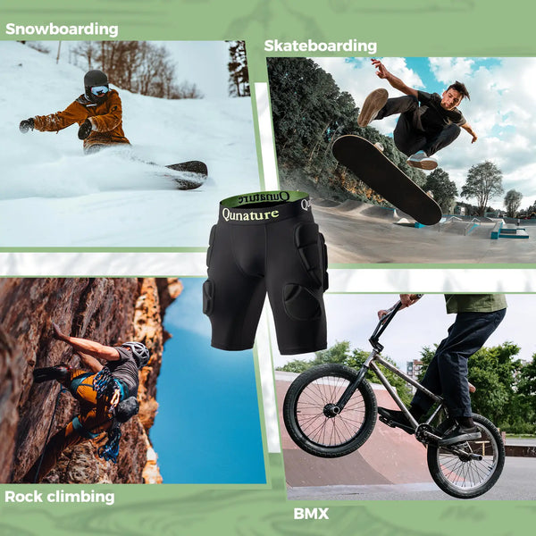 Padded Ski Hip Protector for Winter Sports Safety