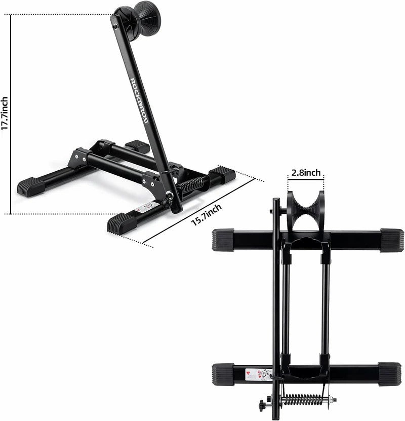 Foldable Bike Stand Portable Bicycle Storage Rack