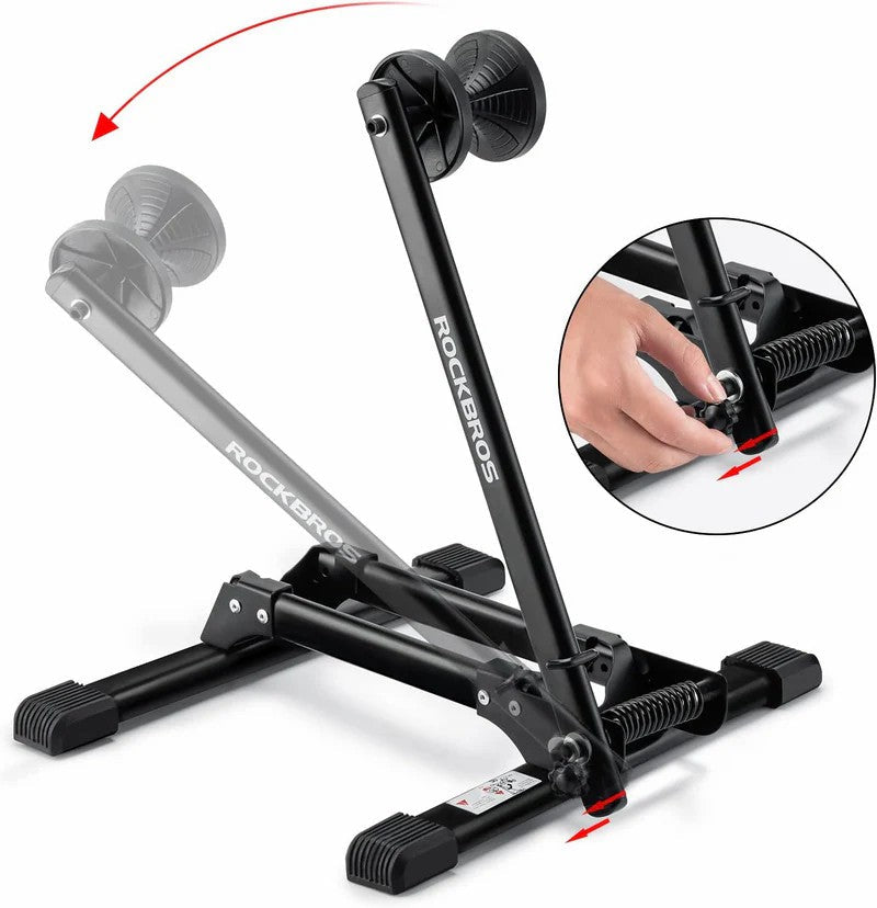 Foldable Bike Stand Portable Bicycle Storage Rack