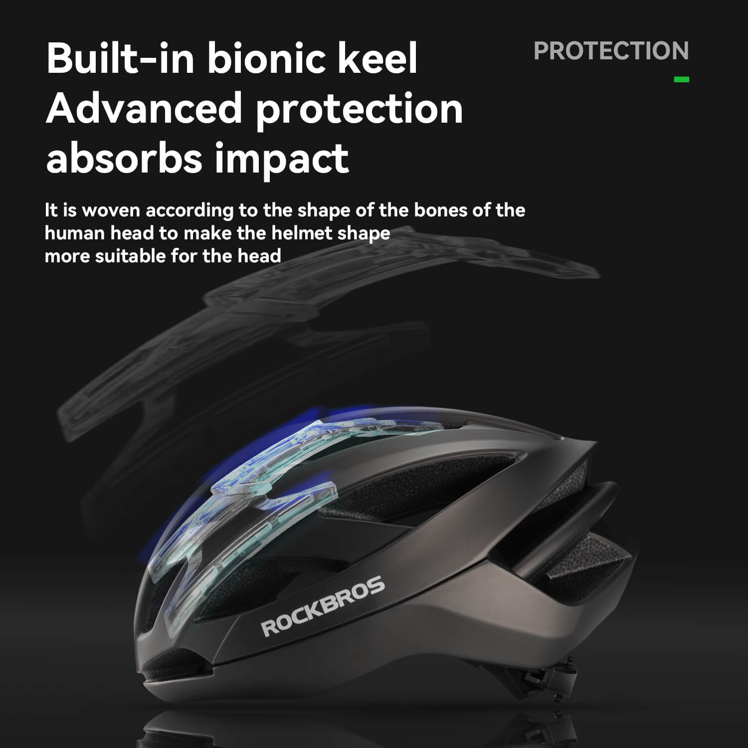 LK-69 Bike Helmet with Bionic Support Protection