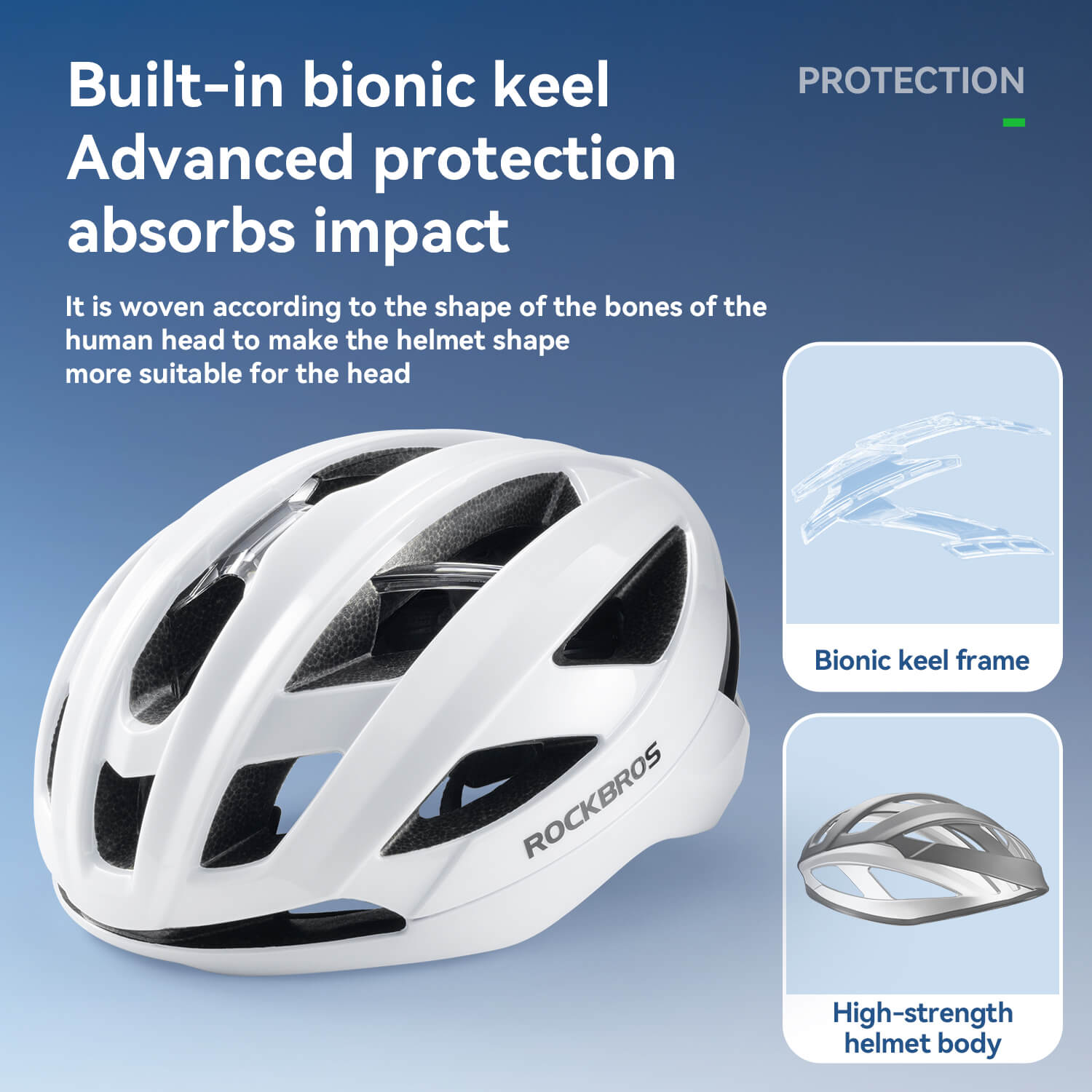 LK-69 Bike Helmet with Bionic Support Protection