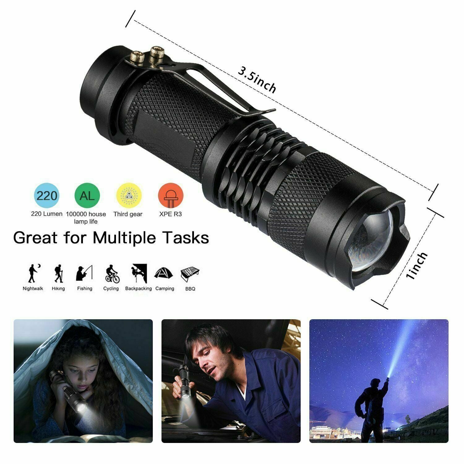 14-in-1 Outdoor Emergency Survival and Camping Gear Kit